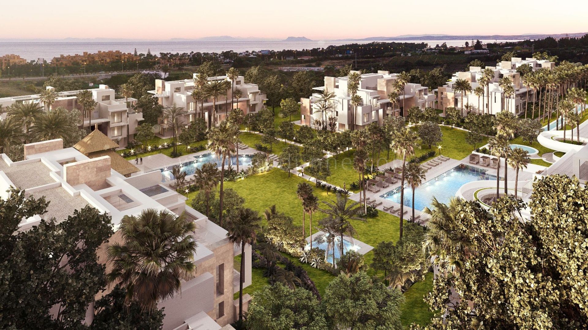 Penthouse moderne en construction sur le New Golden Mile d'Estepona