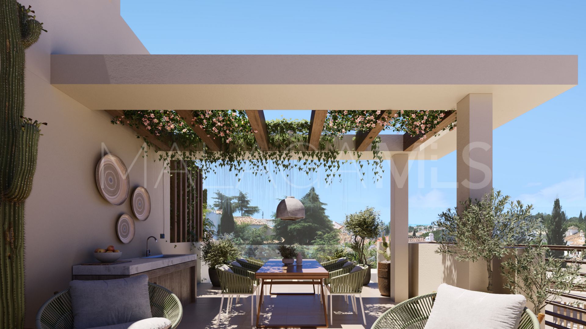 Marbella Golden Mile duplex penthouse for sale