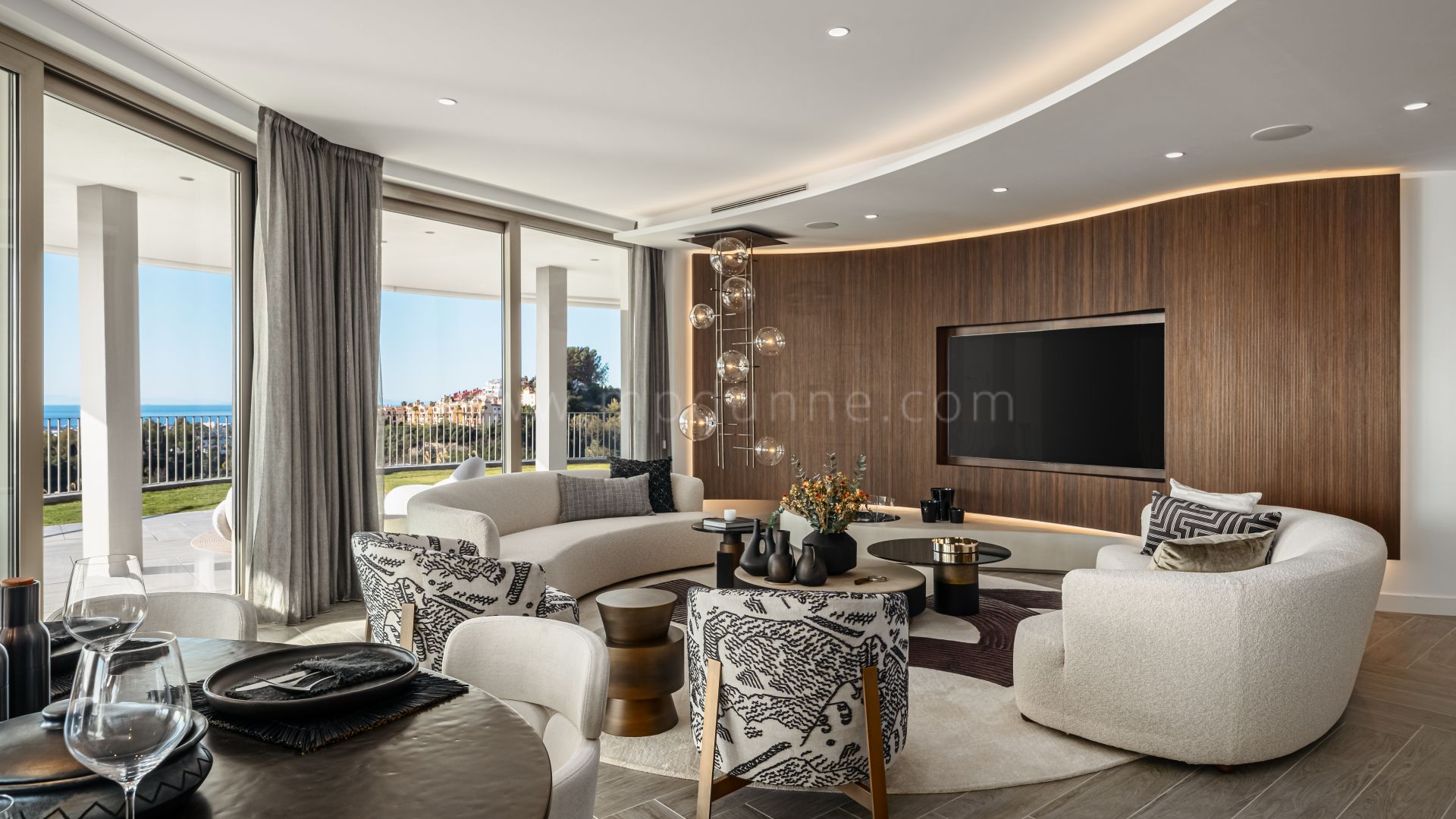 Newly Built Ground-floor Apartment with Panoramic Views