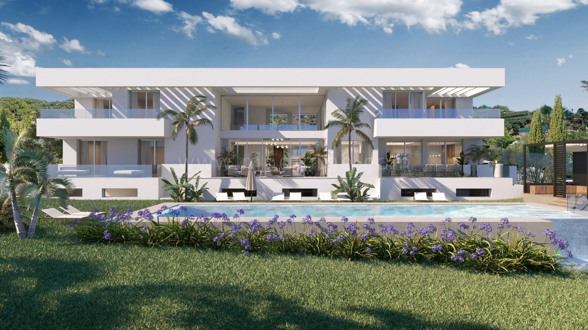 Villa Under-construction with Sea Views in Paraiso Alto