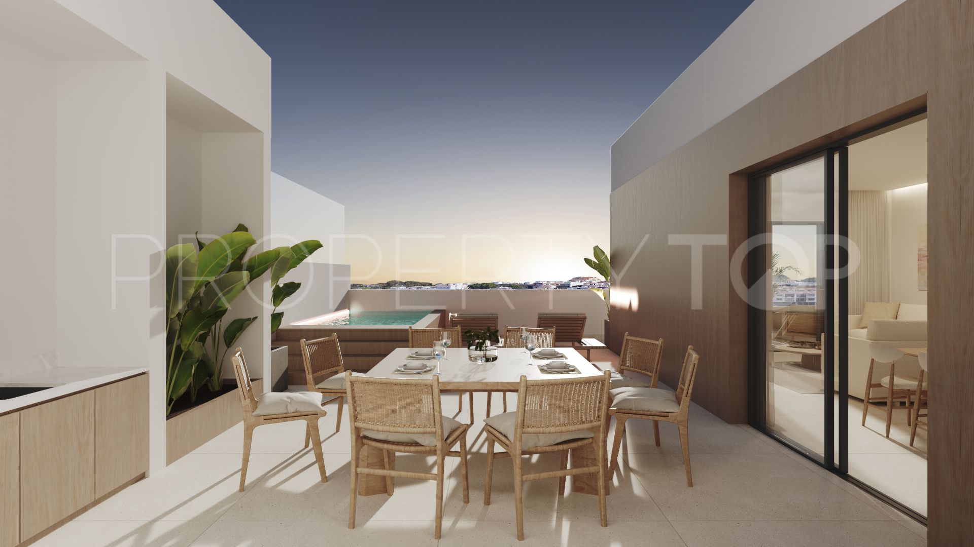 San Pedro de Alcantara, apartamento en venta de 2 dormitorios