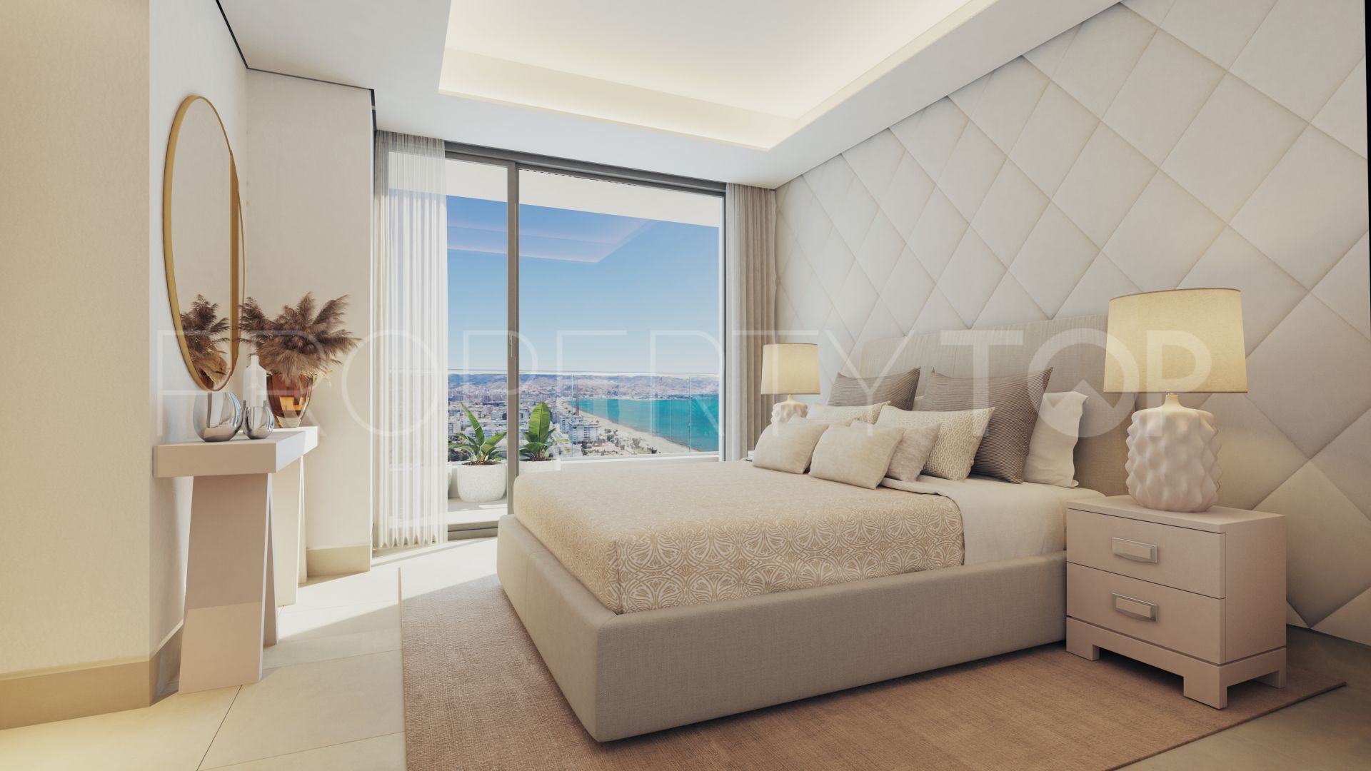 Malaga, apartamento con 3 dormitorios en venta