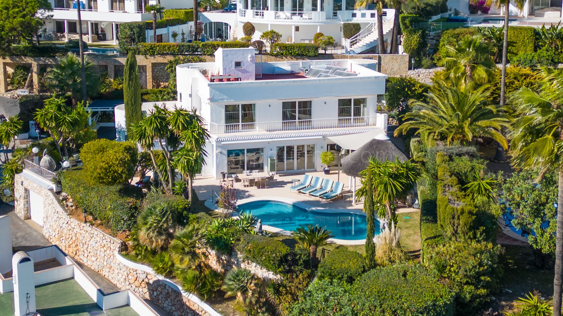 Villa Quatre Chambres avec Vue sur Mer à Altos Reales, Golden Mile, Marbella