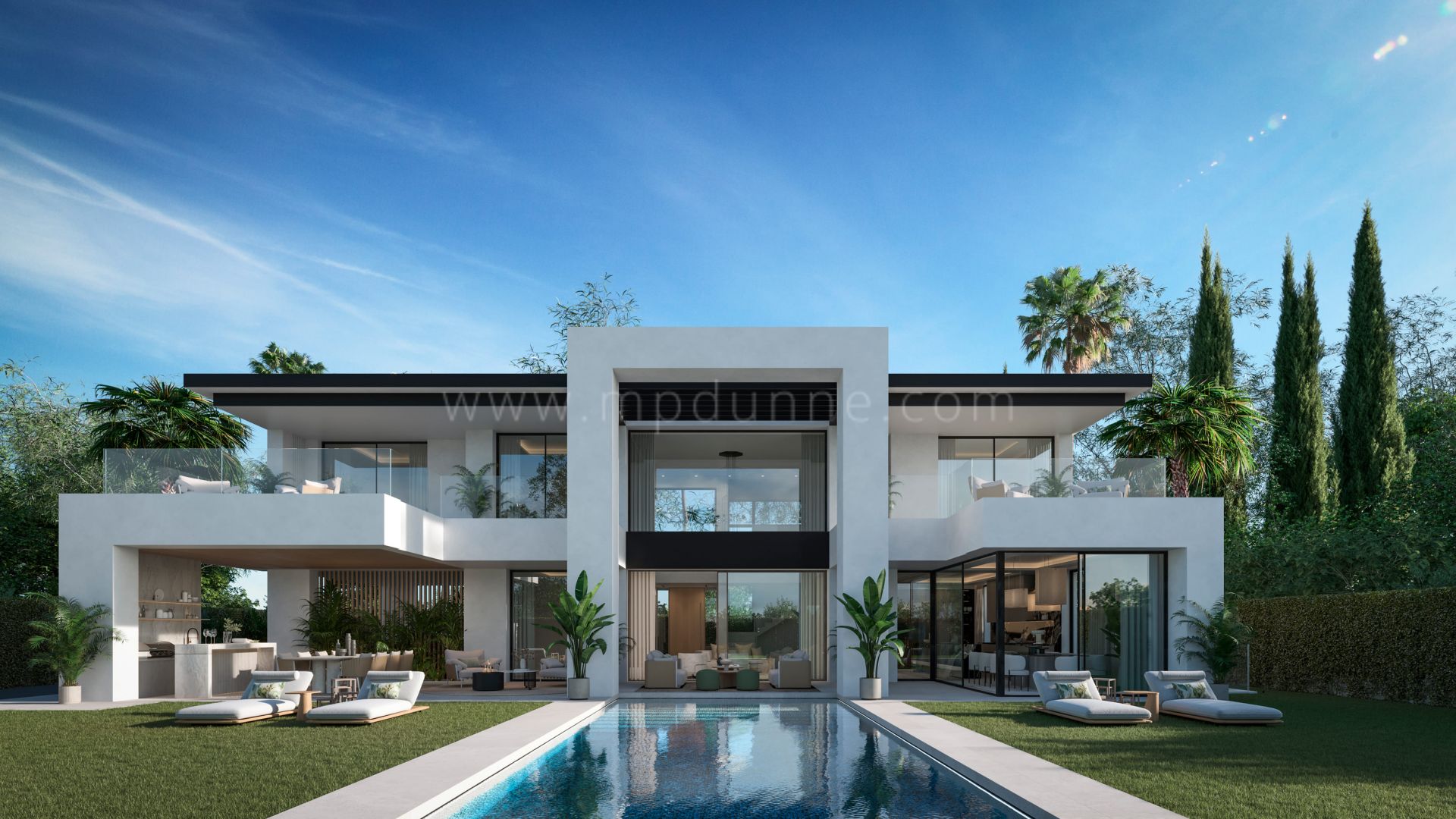Villa moderne de quatre chambres à la Nouvelle Mille d’Or, Estepona