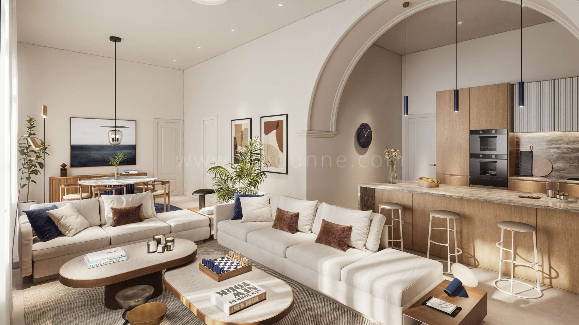 Modern Apartment with Terrace and Sea Views in El Limonar, Málaga