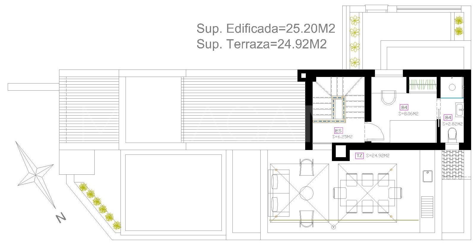 Buy pareado in Altos del Rodeo de 4 bedrooms