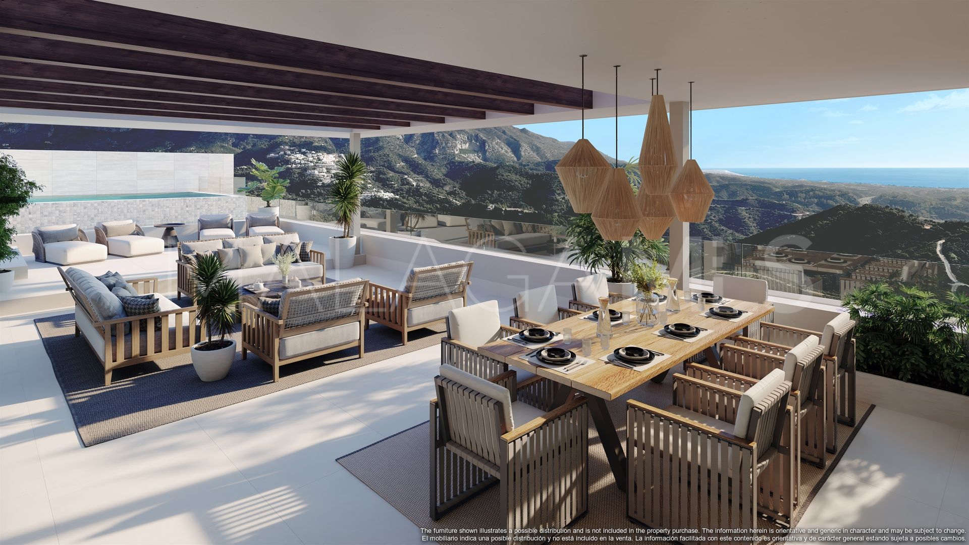 Appartement terrasse for sale in Real de La Quinta