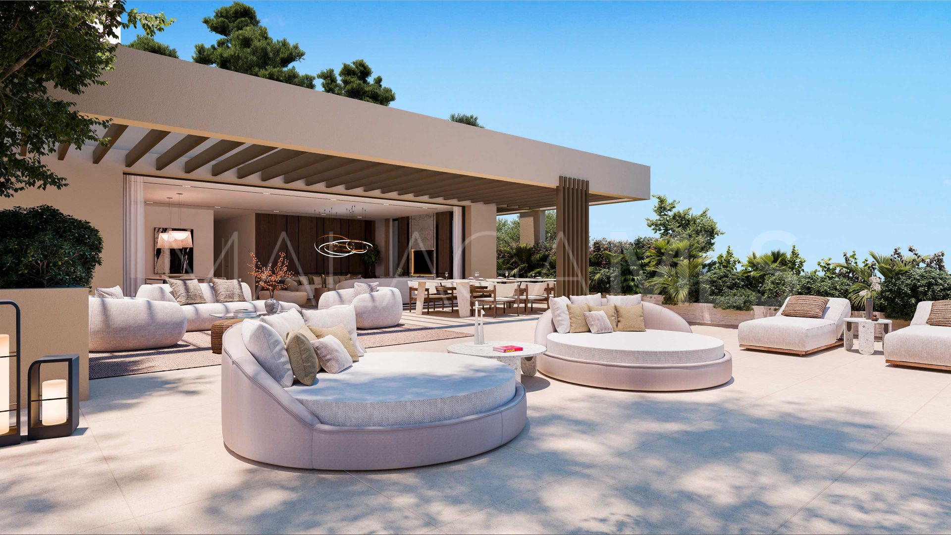 Atico duplex for sale de 3 bedrooms in Benahavis