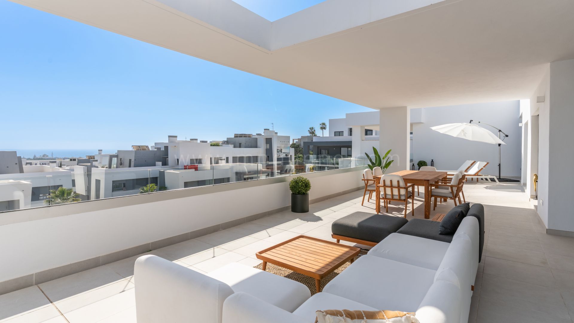 Penthouse with Sea Views on the New Golden Mile, Estepona