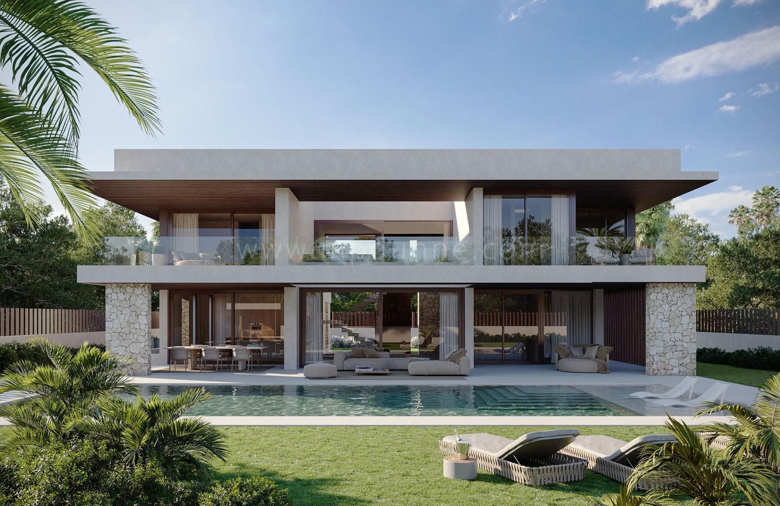 Terrain avec Projet de Villa, Bel Air, Estepona