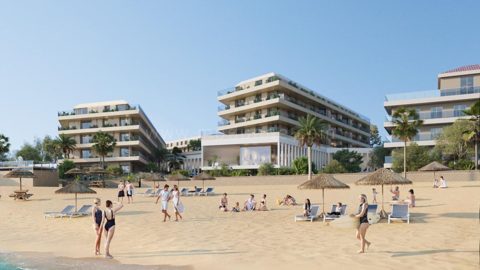 2-Bedroom Beachfront Apartment in Manilva