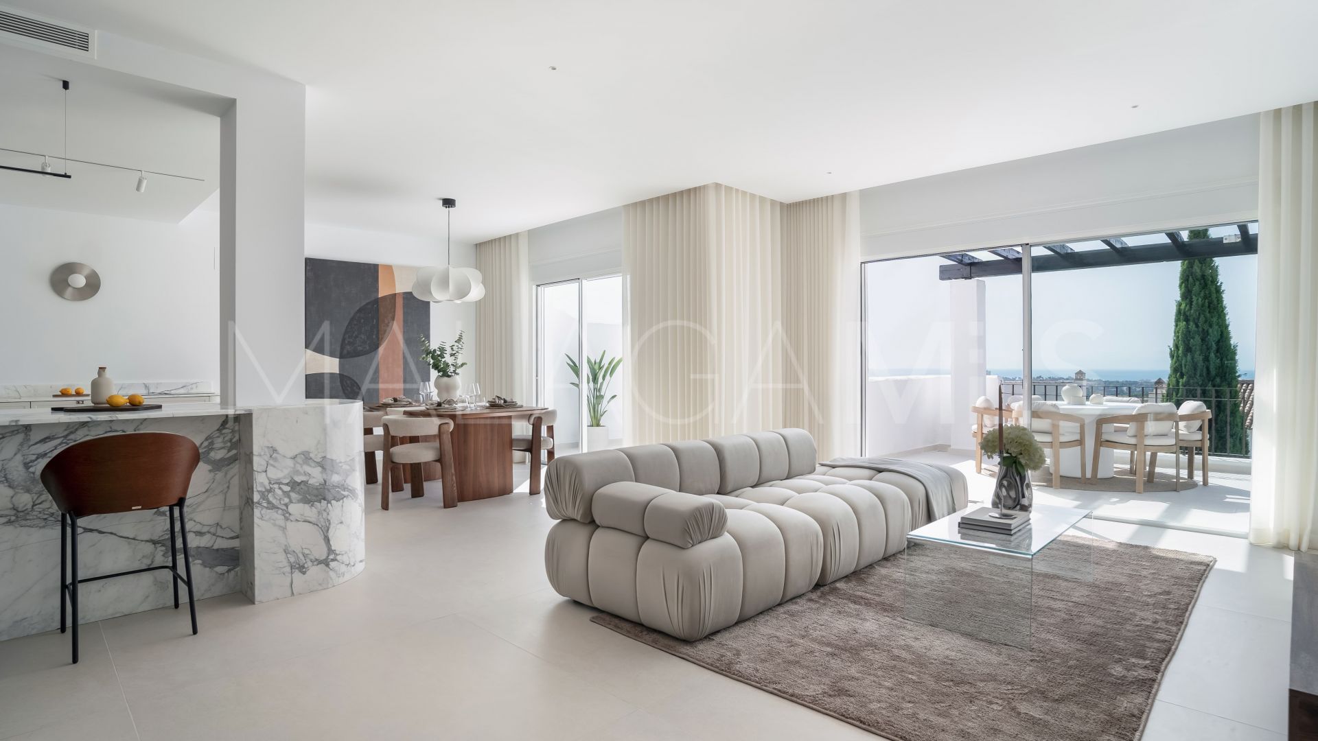 Zweistöckiges penthouse for sale in Nueva Andalucia