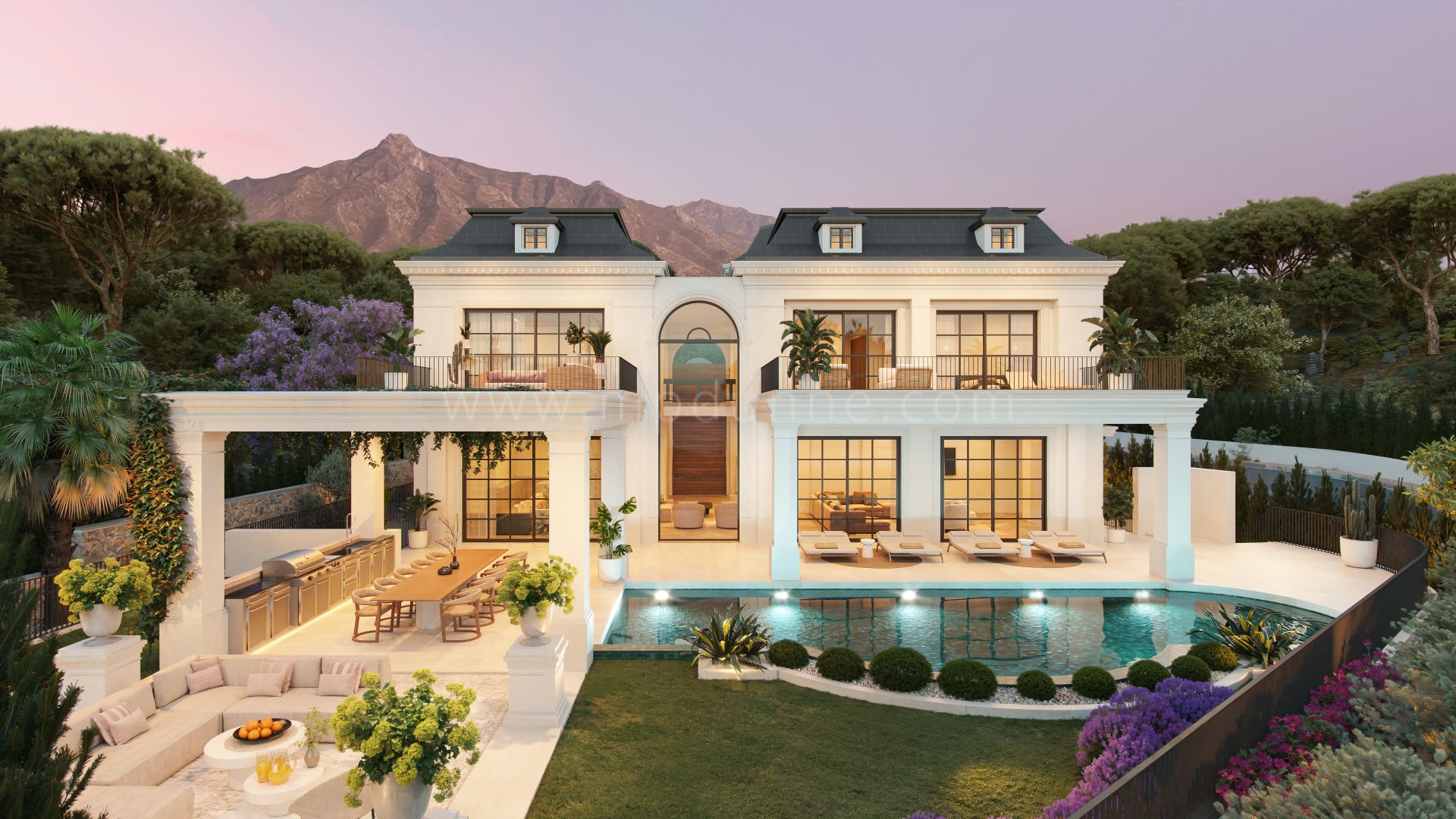 Luxus-Villaprojekt zum Verkauf in Sierra Blanca, Marbella