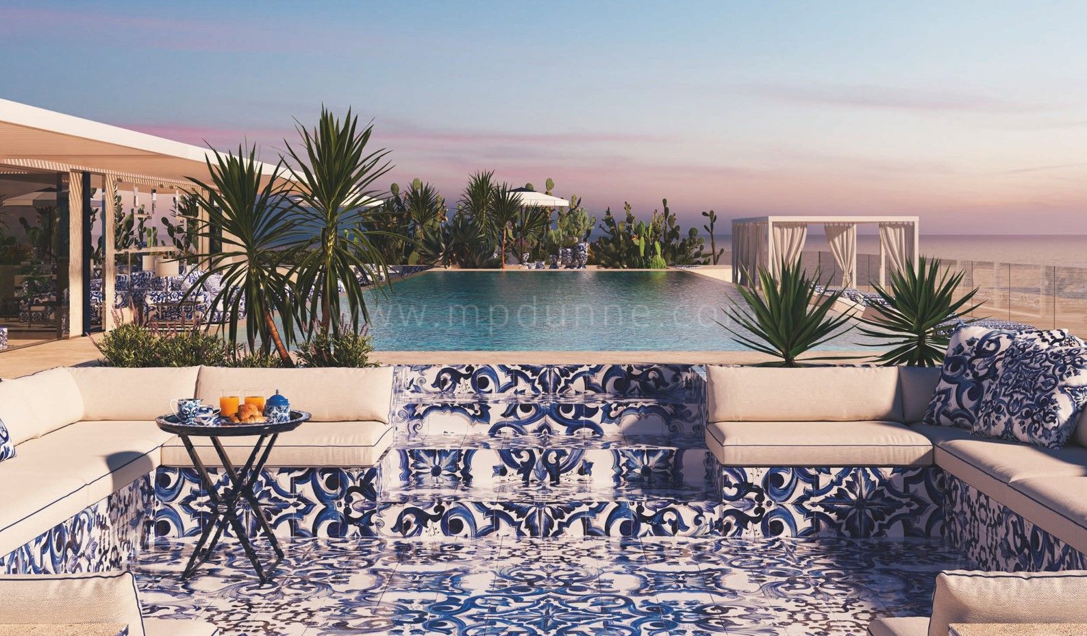 Apartamento Planta Baja con Vistas al Mar en Design Hills, Marbella por Dolce & Gabbana