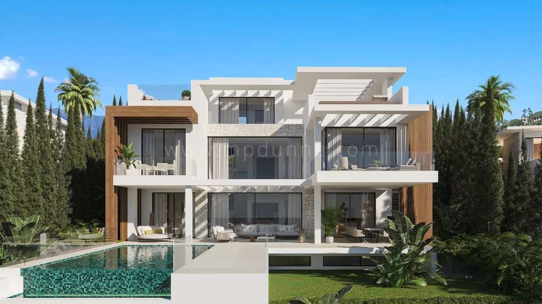Villas contemporáneas de lujo en La Resina, Estepona