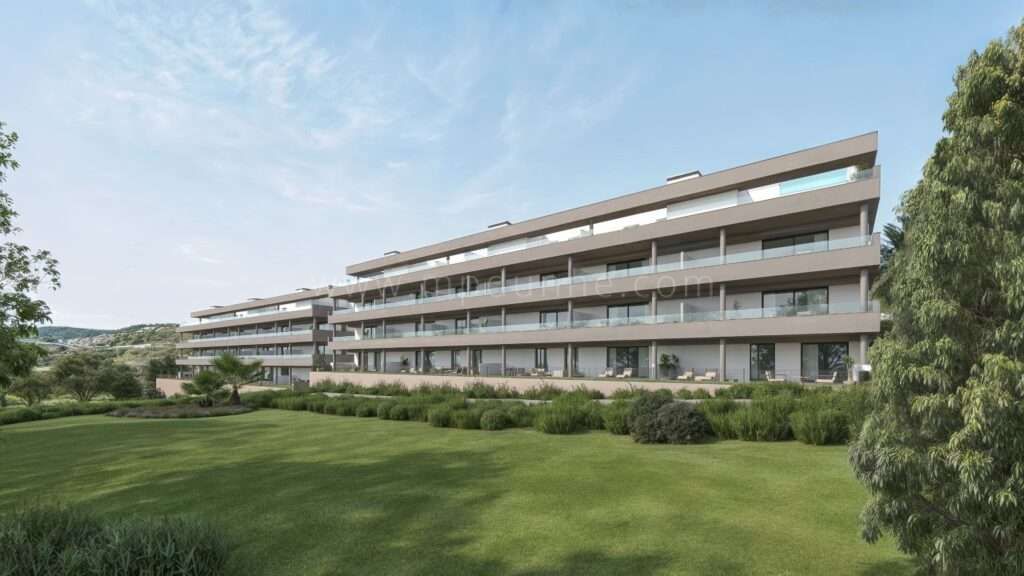 Maisons de luxe contemporaines avec vues ensoleillées à Estepona