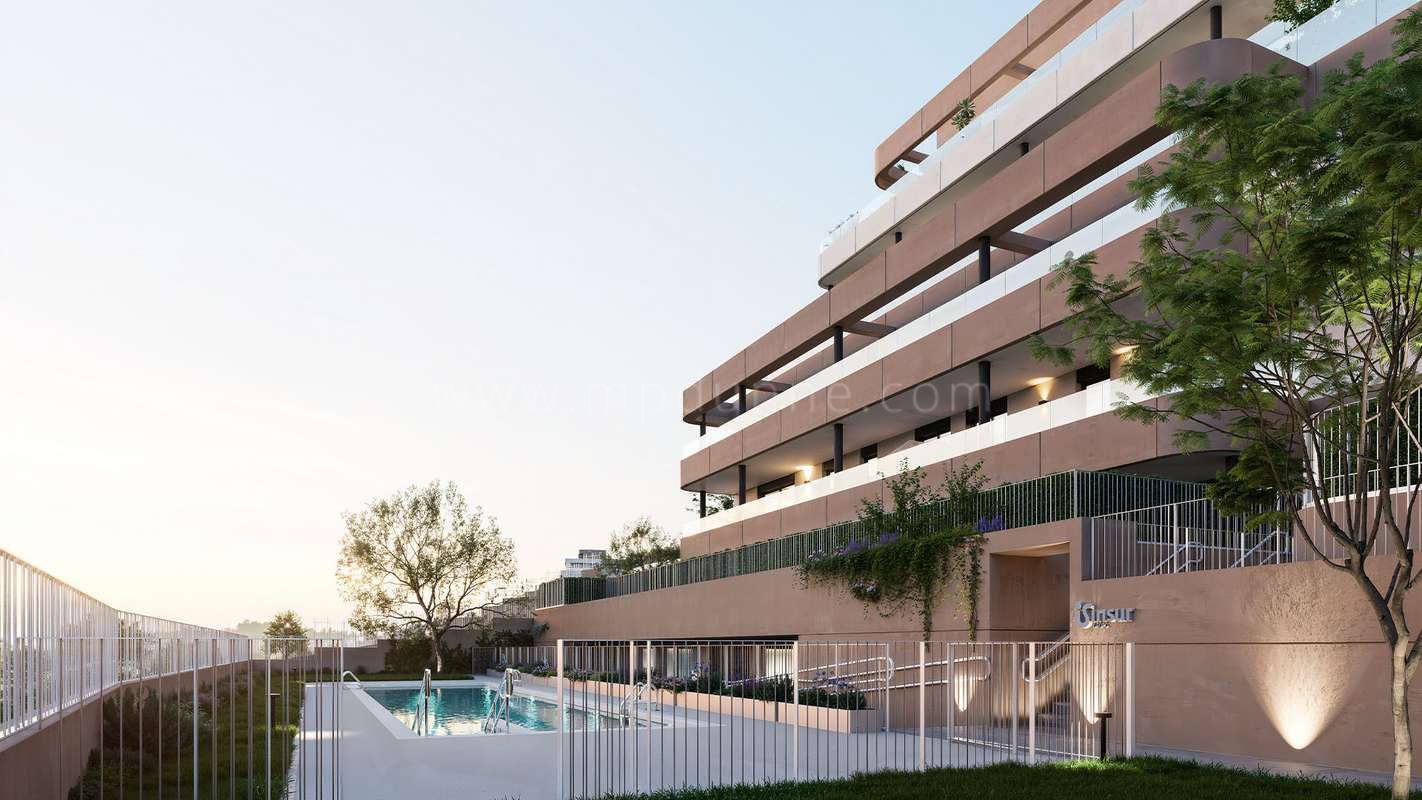 Moderne Golfresidenzen mit Meerblick in Estepona