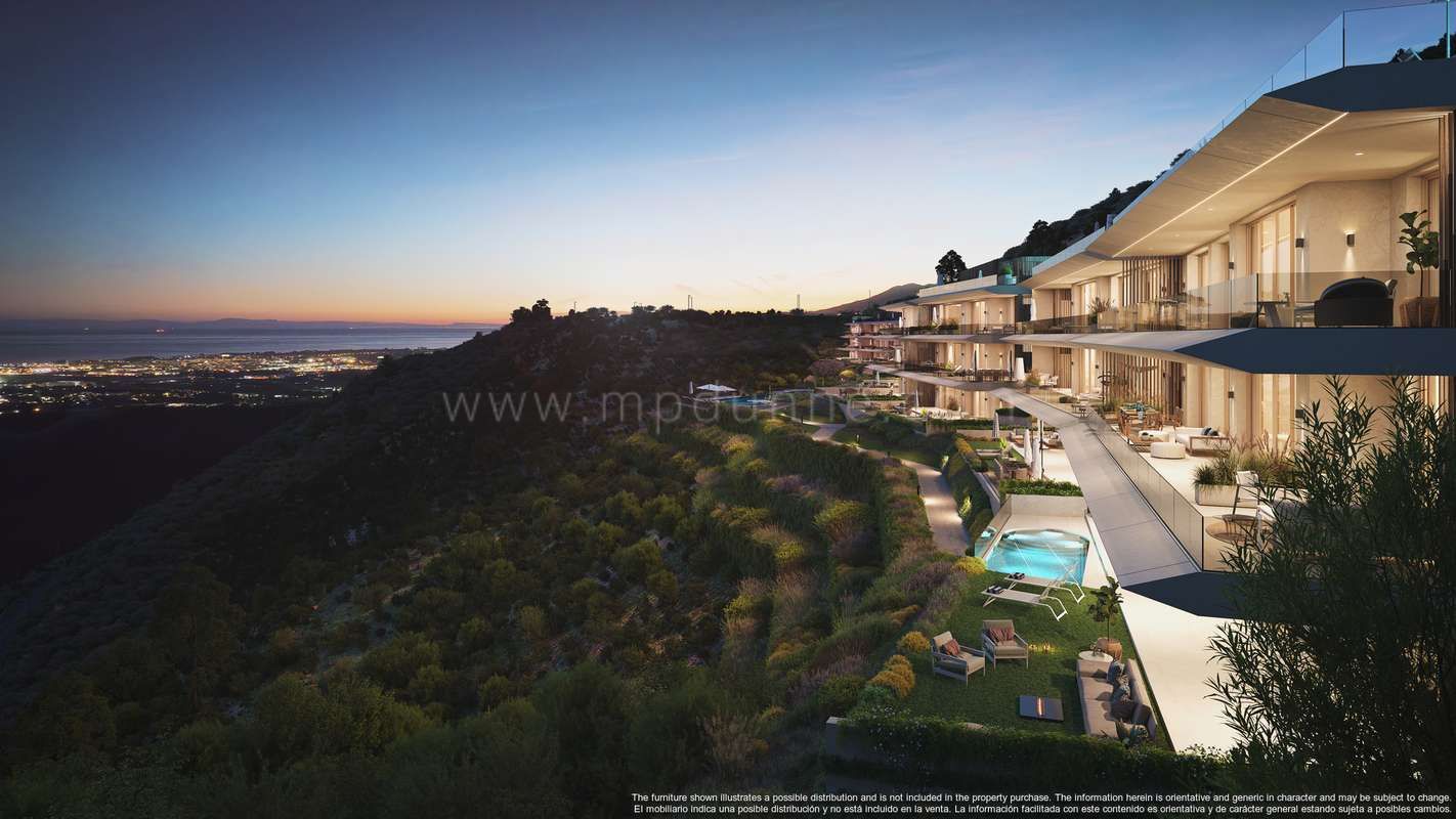 Moderne Wohnungen mit Panoramablick in Real de La Quinta