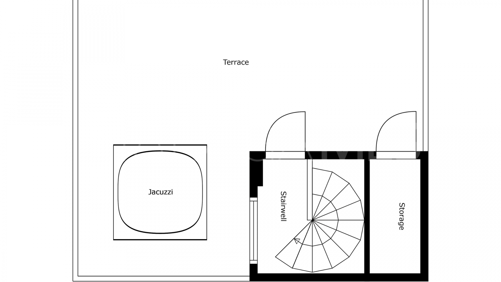 Zweistöckiges penthouse for sale in Aloha Gardens