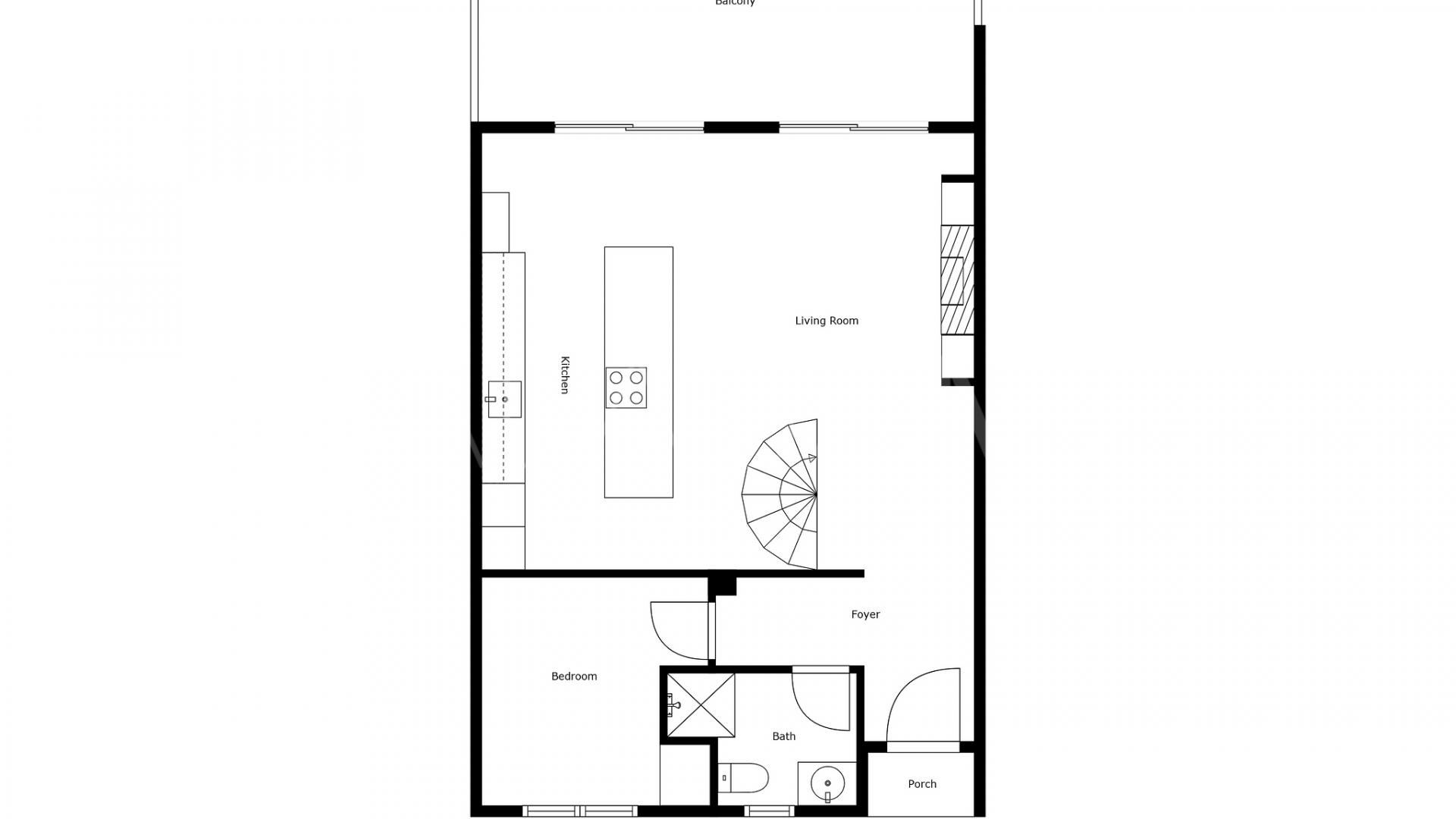 Zweistöckiges penthouse for sale in Aloha Gardens