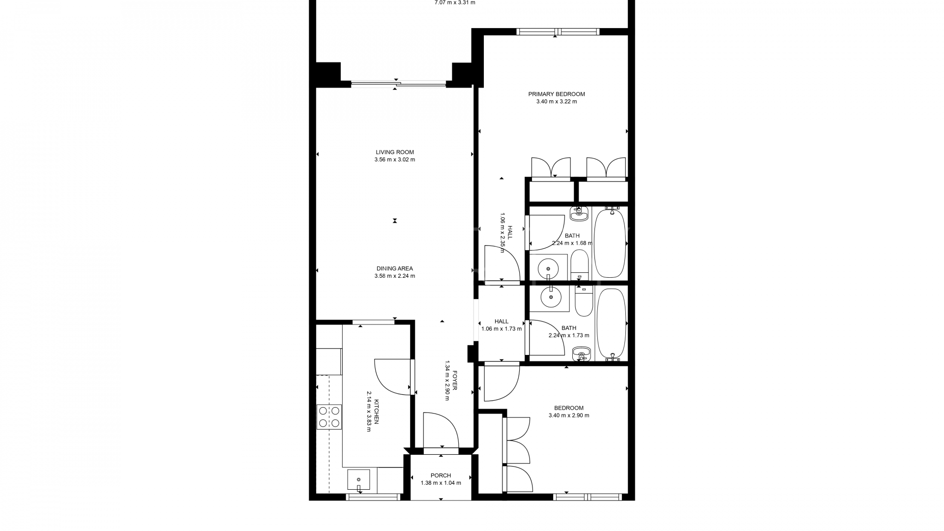 Apartamento planta baja a la venta en Aloha Gardens de 2 dormitorios