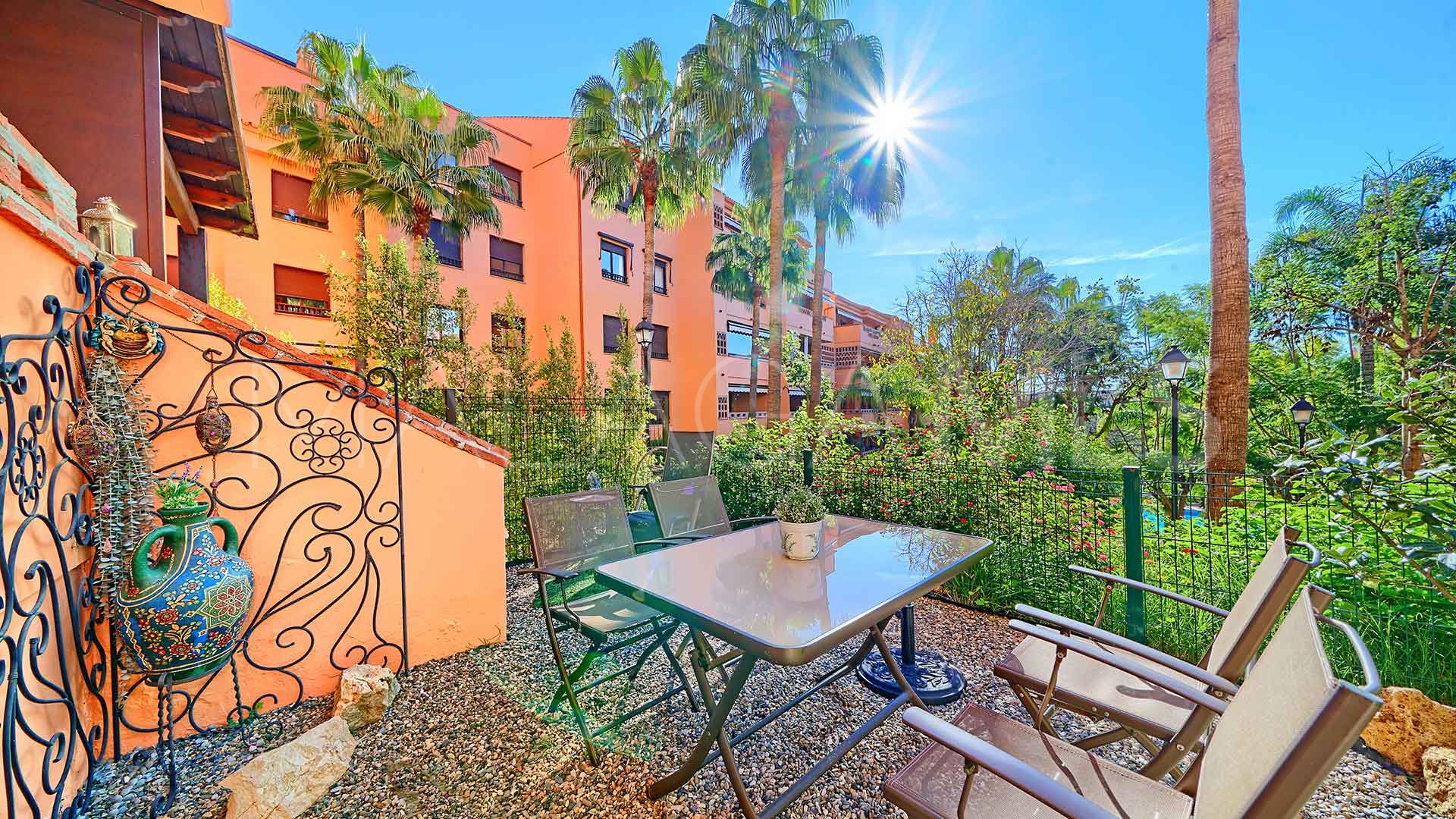 Costa Nagüeles III ground floor apartment for sale