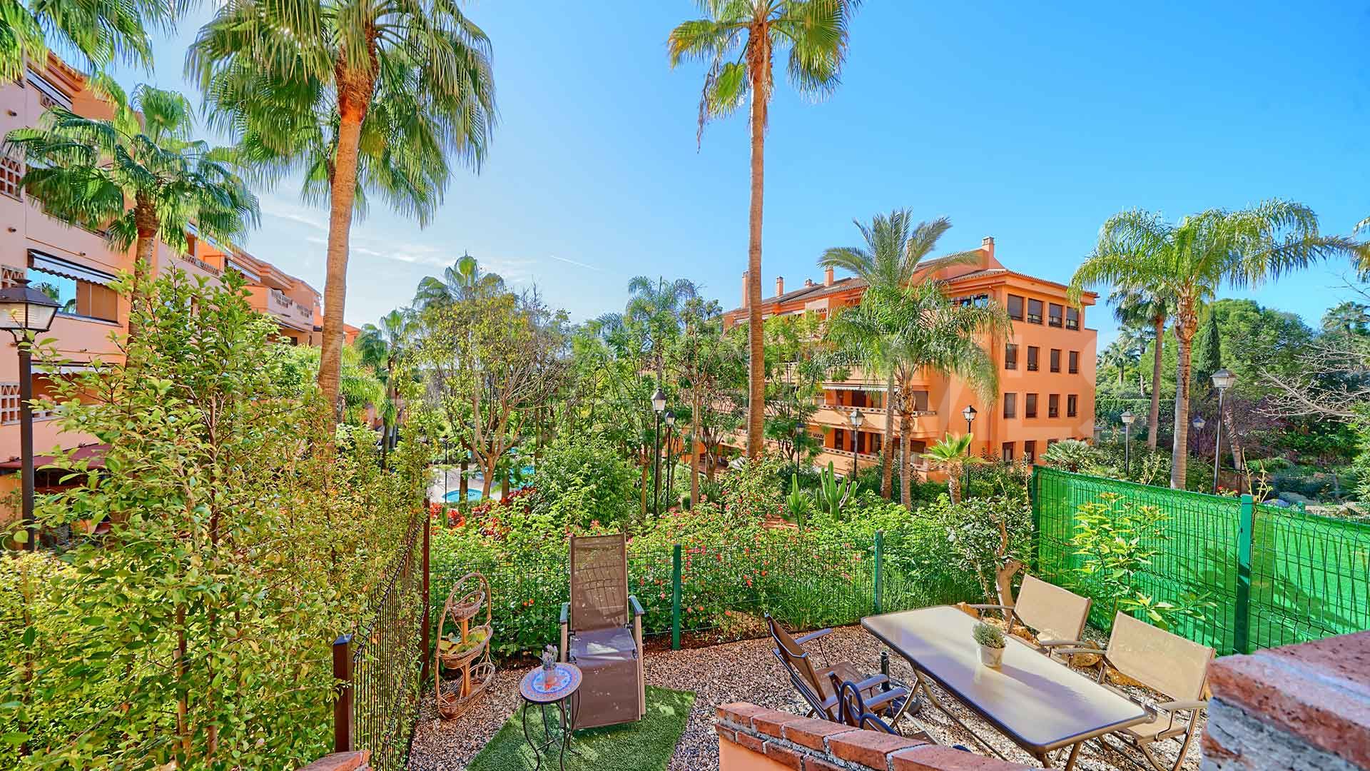 Costa Nagüeles III ground floor apartment for sale