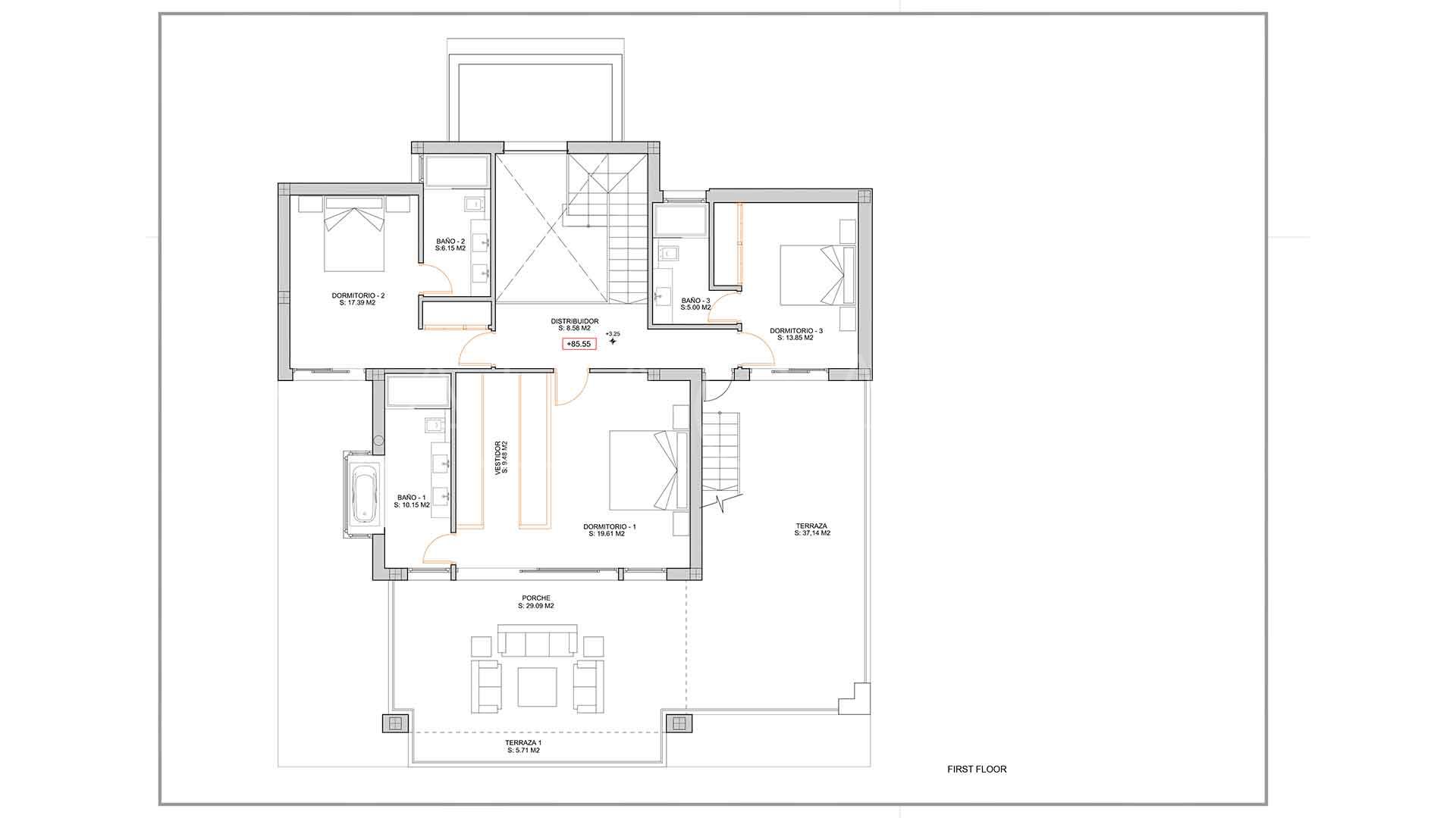 Villa for sale in Los Olivos