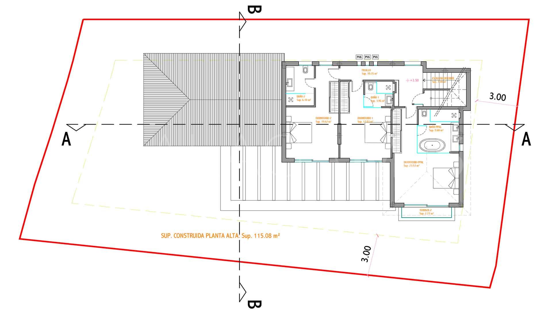 Villa for sale in Linda Vista Baja