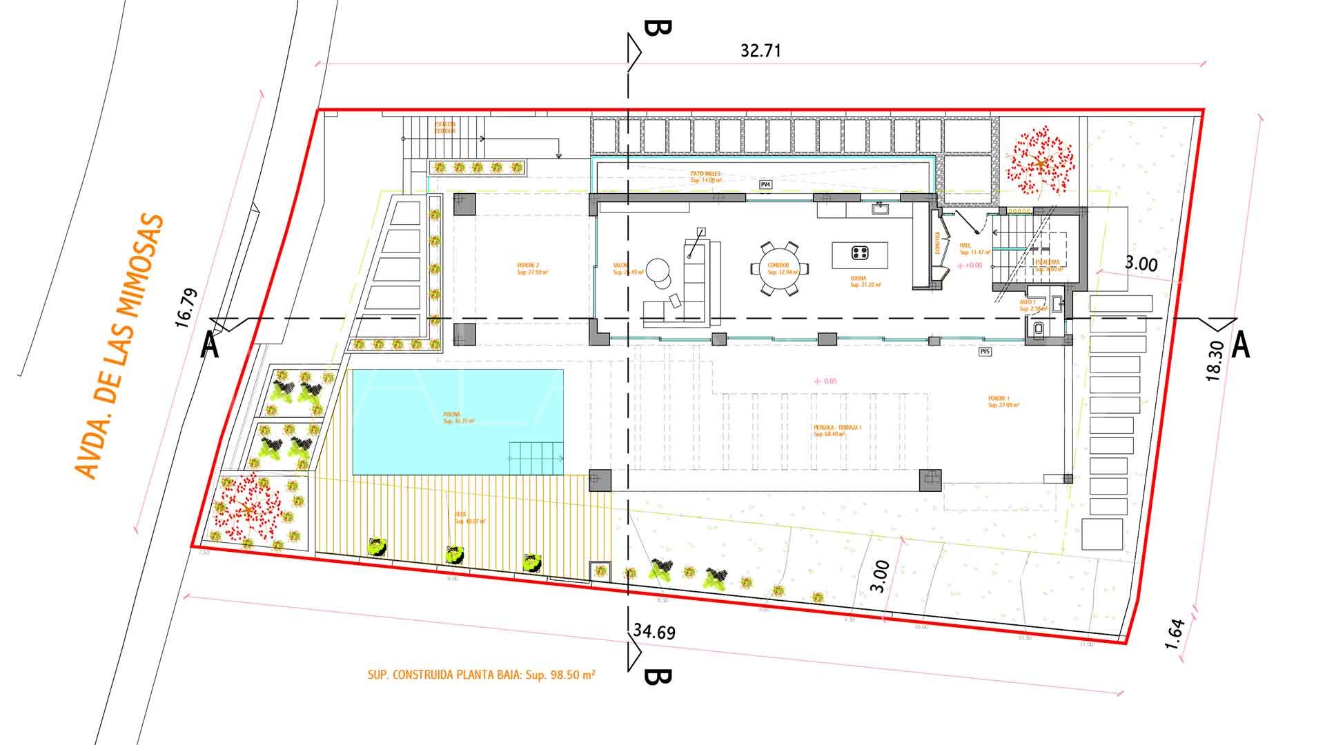 Villa for sale in Linda Vista Baja