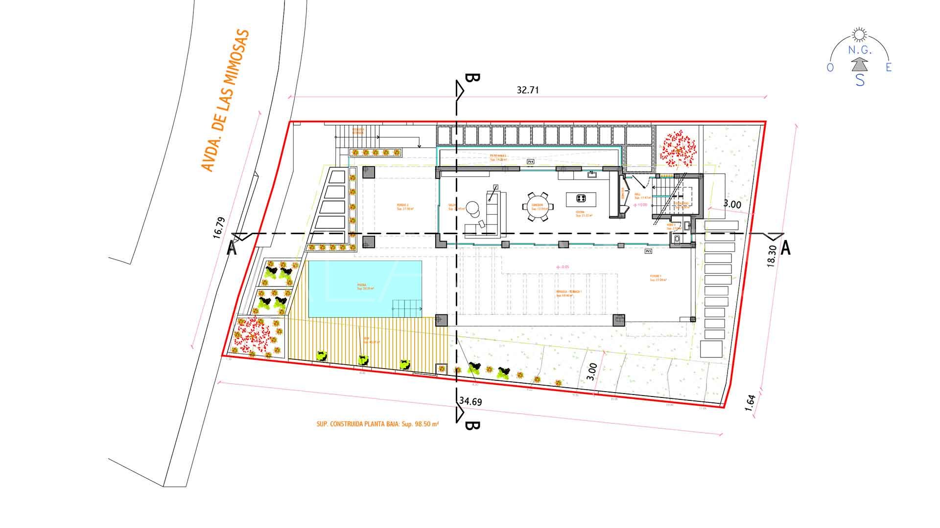 Villa for sale in Linda Vista Baja