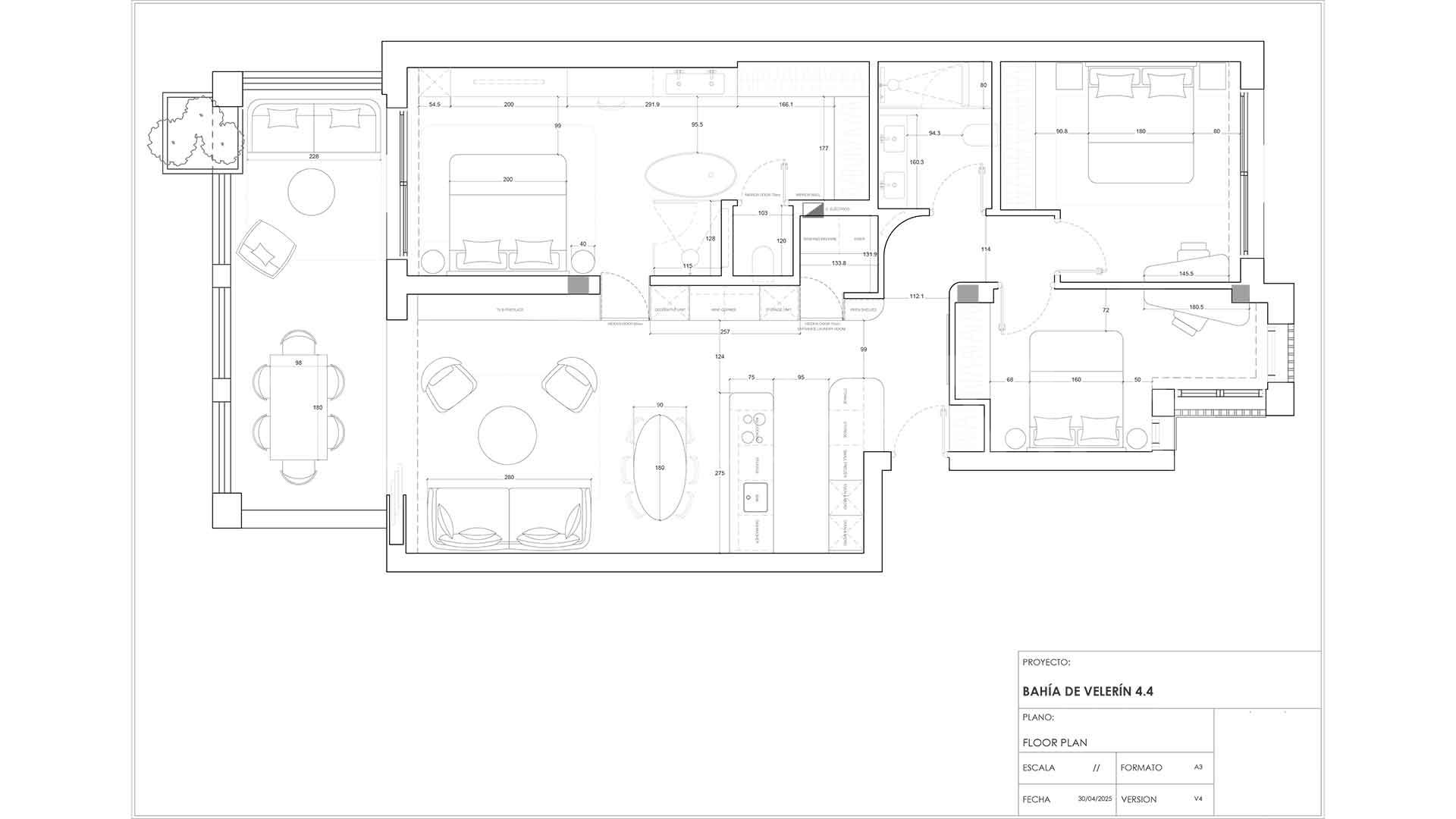 3 bedrooms apartment in Bahía del Velerín for sale
