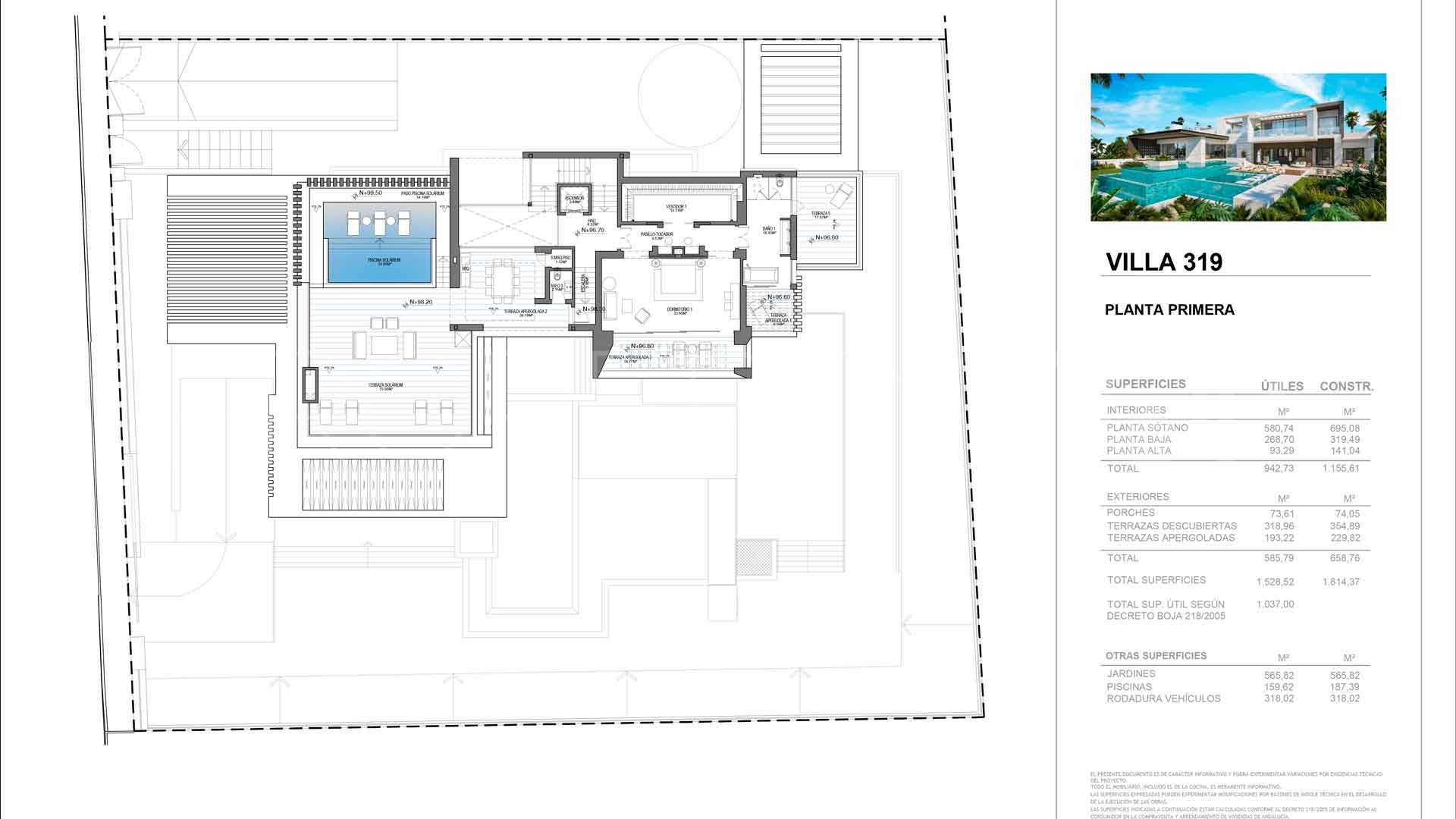 7 bedrooms villa in Mirador del Paraiso for sale