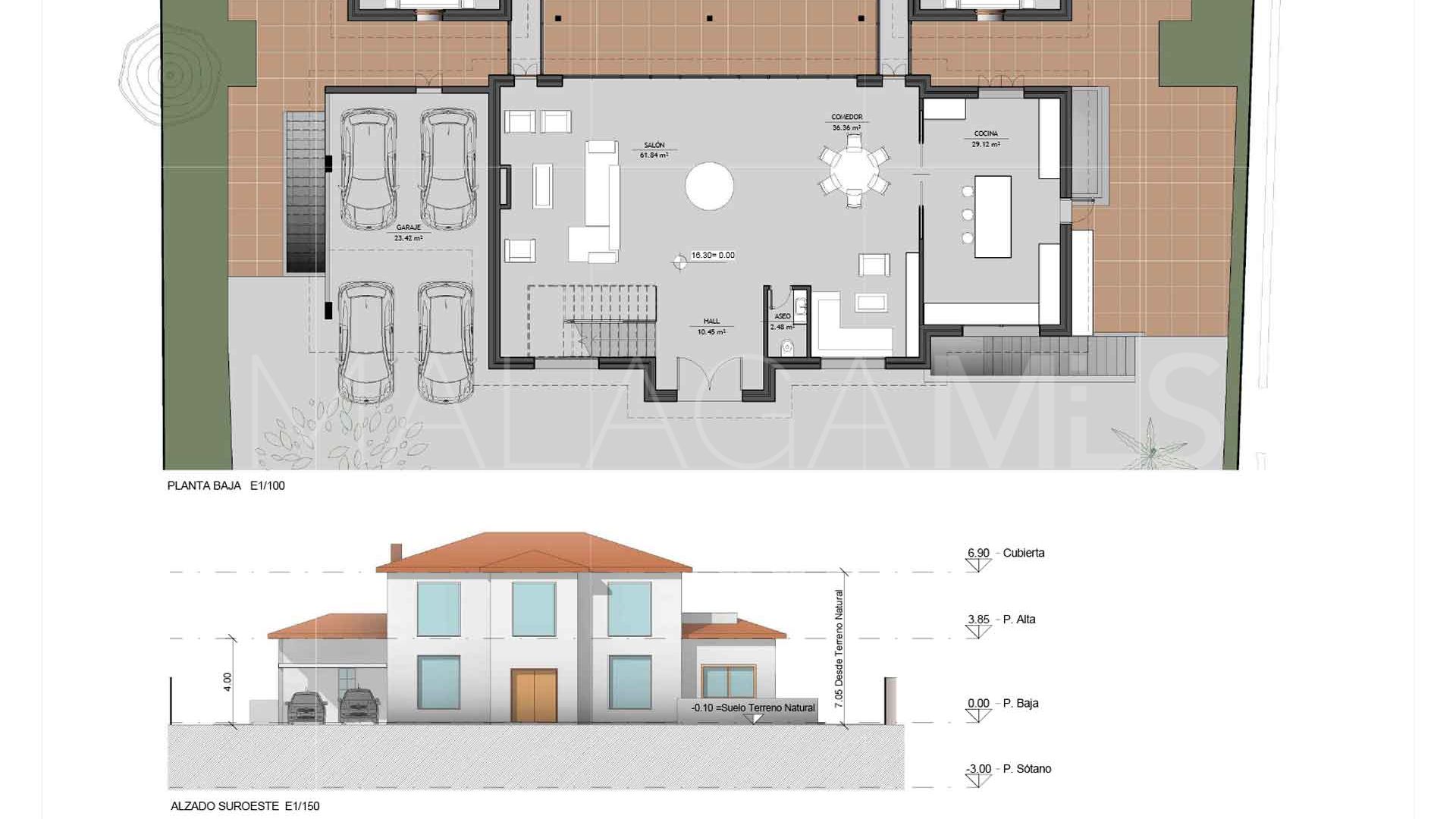 Plot in Guadalmina Baja for sale