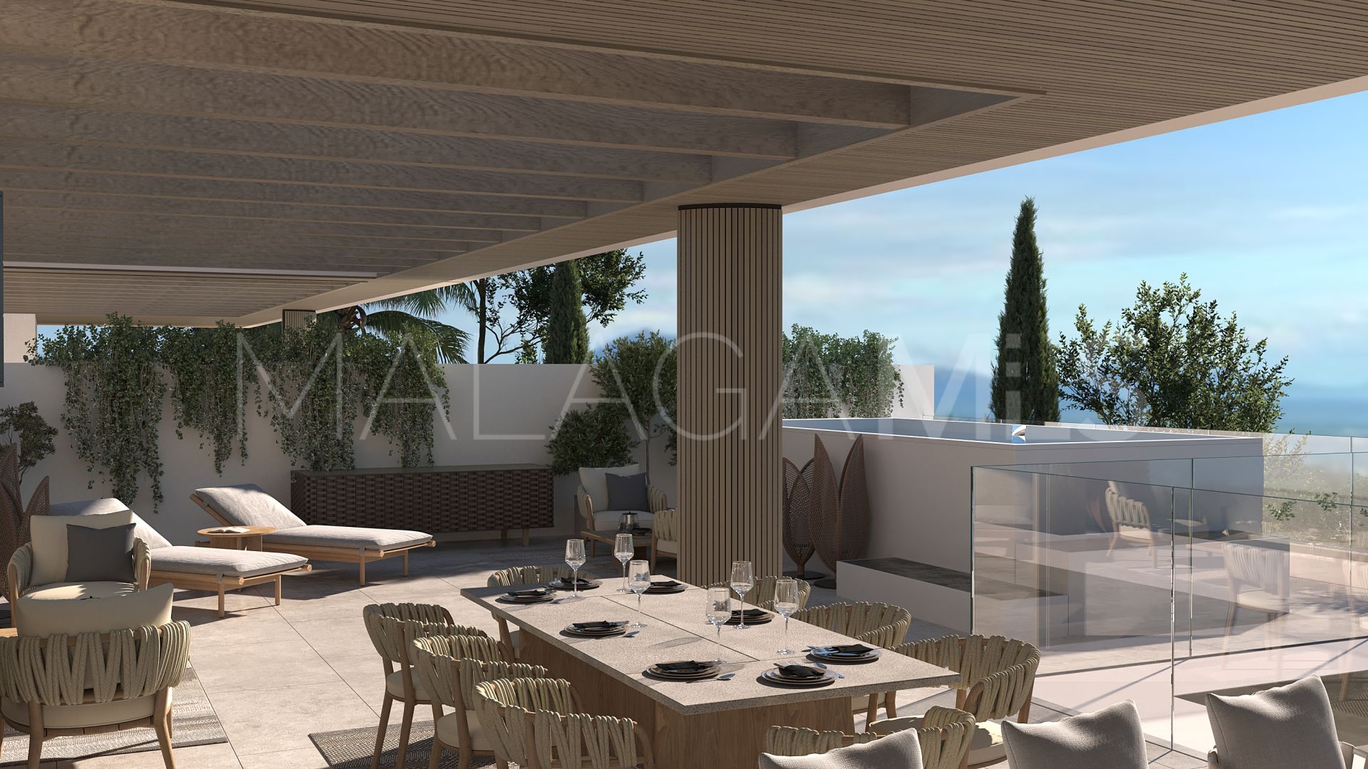 Appartement terrasse for sale in Los Flamingos