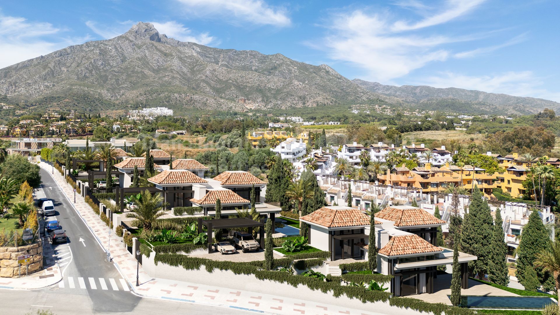 Moderne Vier-Schlafzimmer-Villa in Lomas del Rey, Marbella Goldene Meile