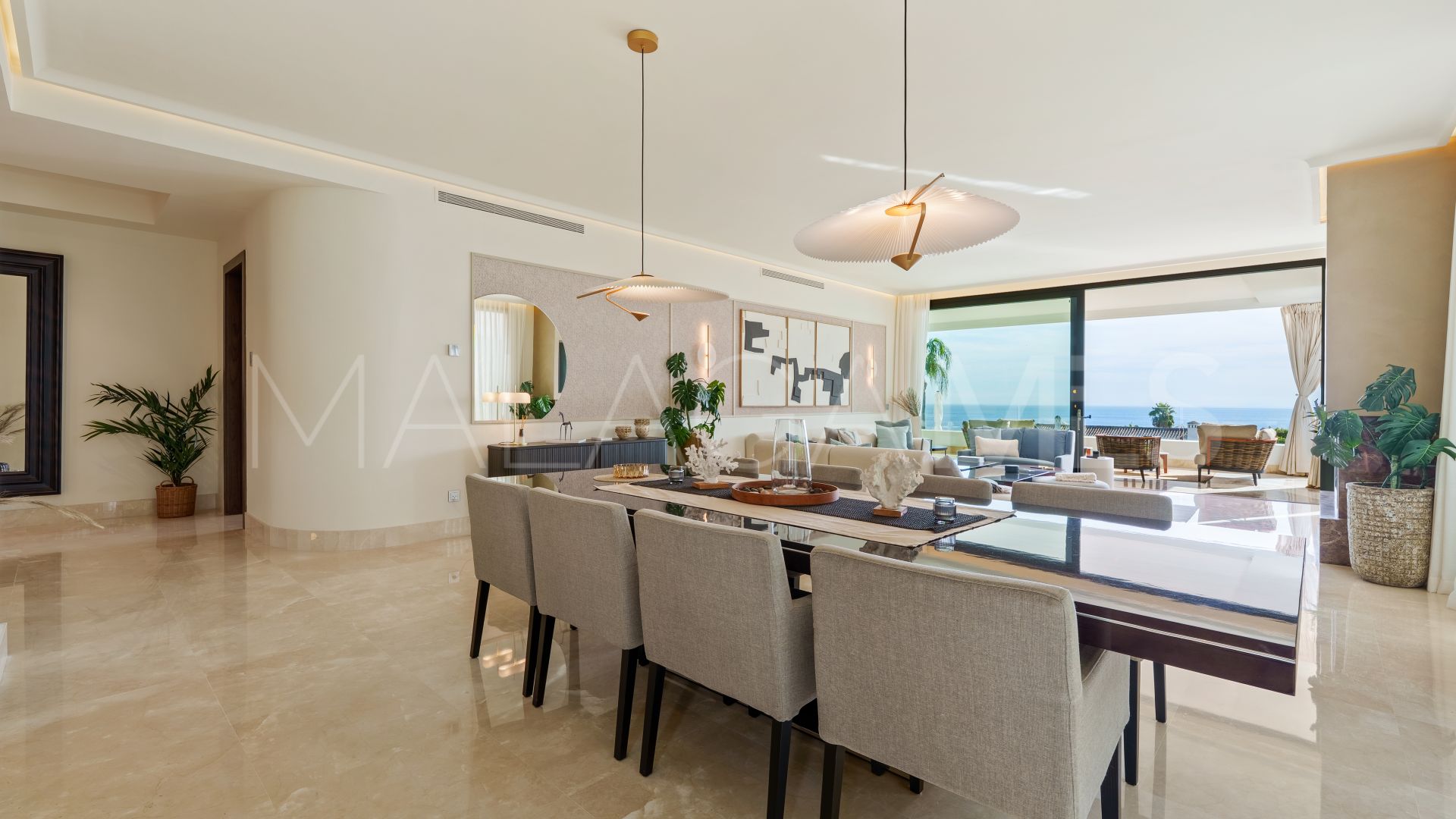 For sale ground floor duplex in Reserva de Sierra Blanca with 4 bedrooms