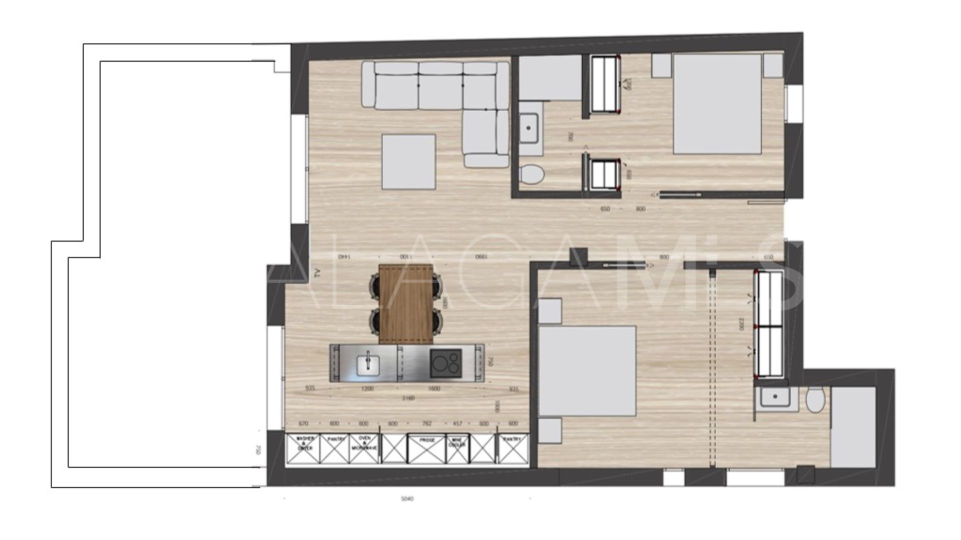 Puente Romano, apartamento planta baja for sale
