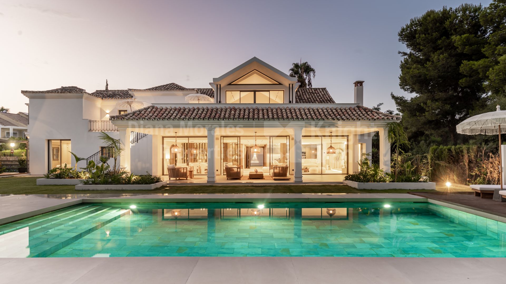 Atalaya, Villa Solana, élégance classique et intérieurs contemporains