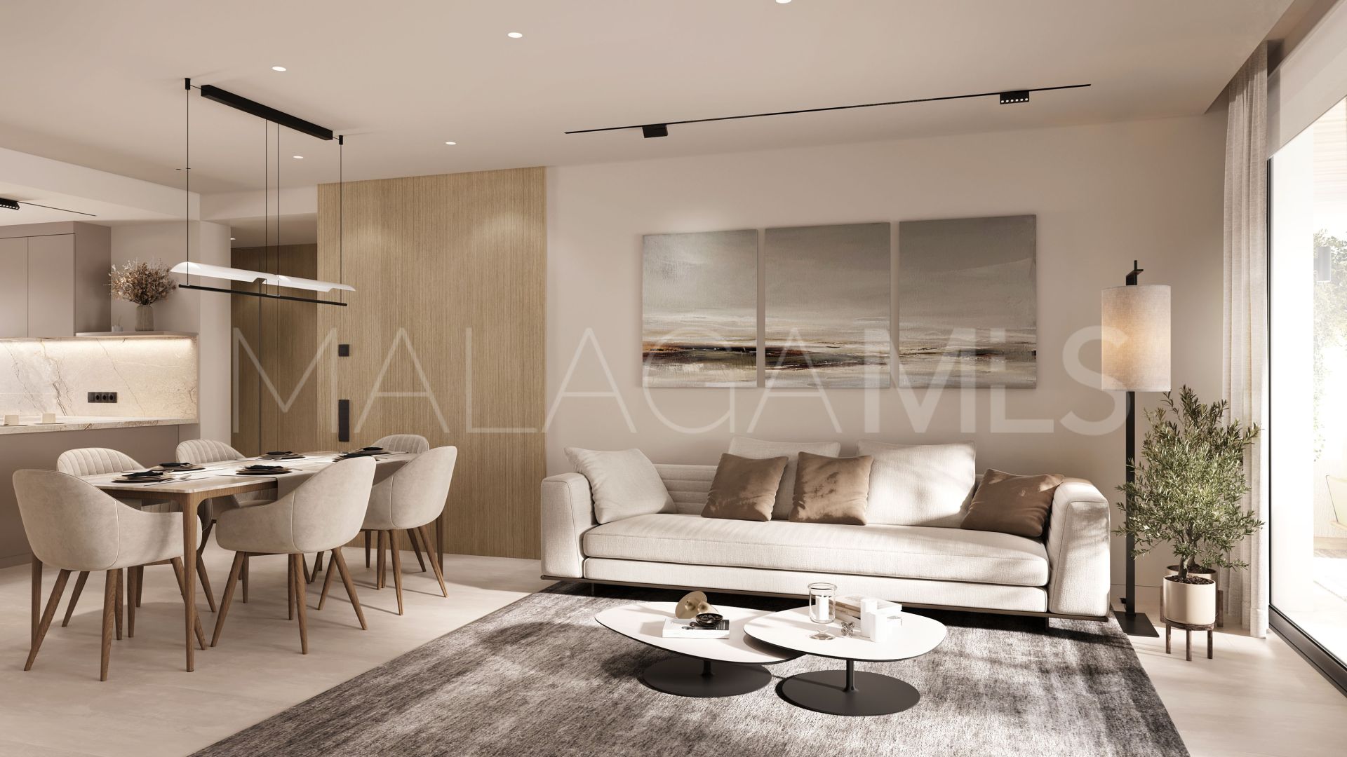 Ground floor apartment with 2 bedrooms for sale in Los Flamingos