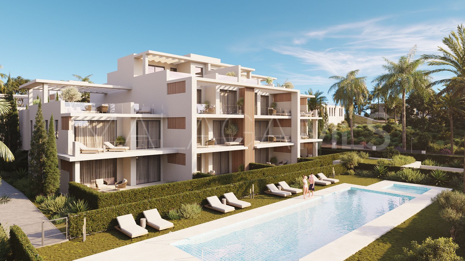 Tvåvånings takvåning for sale in Estepona Öst