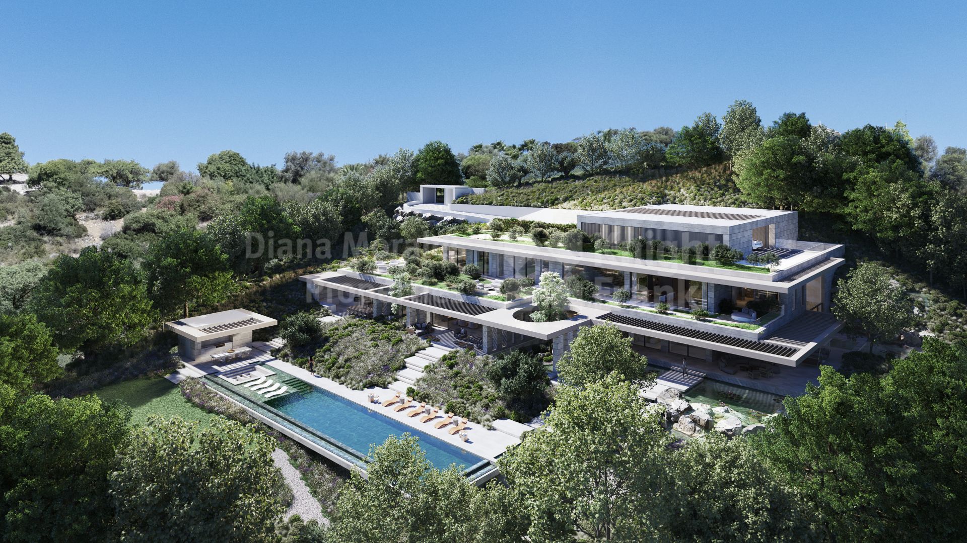 Plot with villa project in la Zagaleta