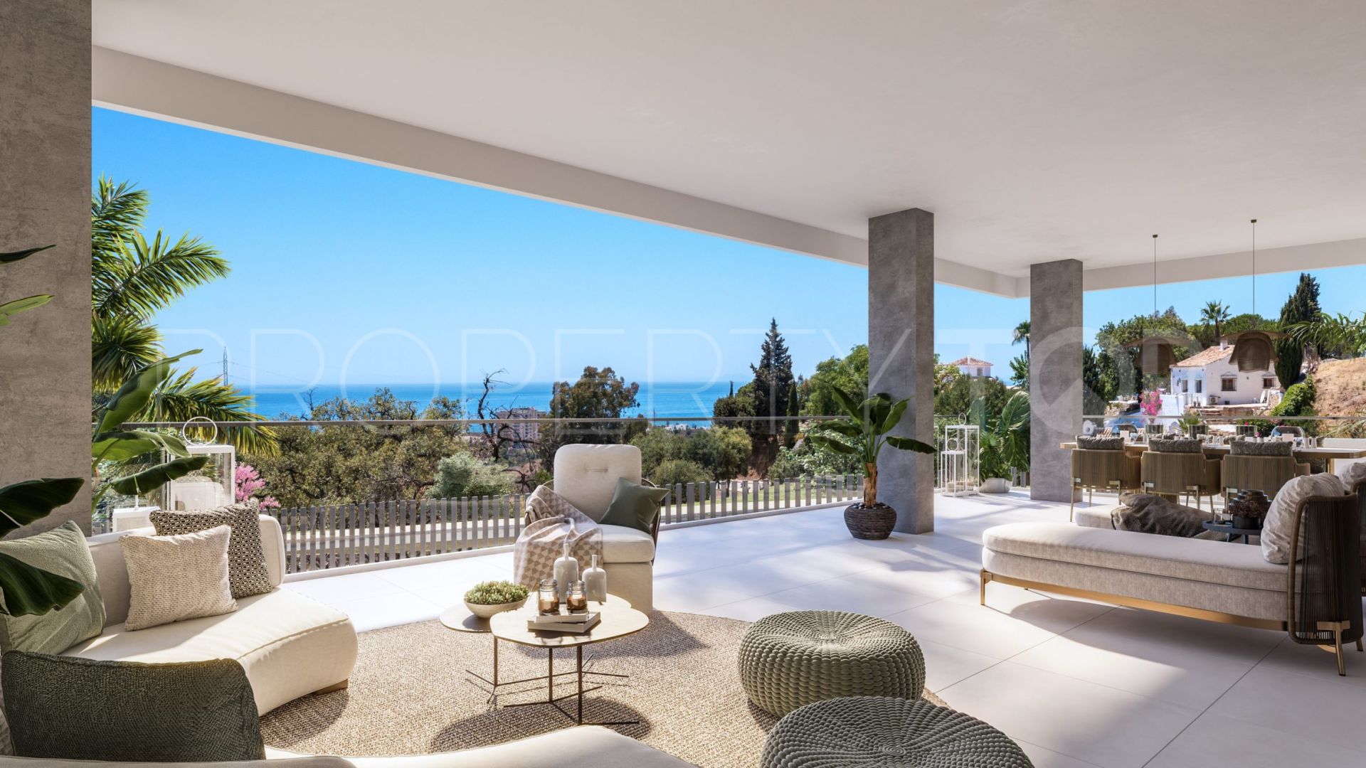 Buy Los Altos de los Monteros penthouse