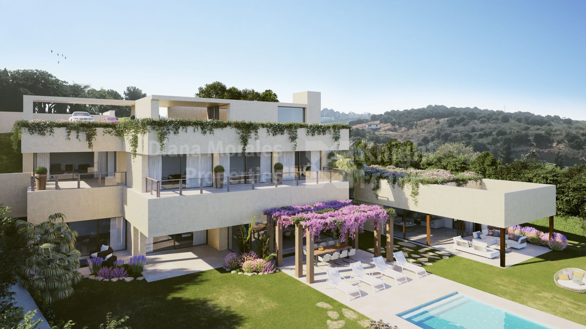 Turn key project for modern villa in Los Flamingos.