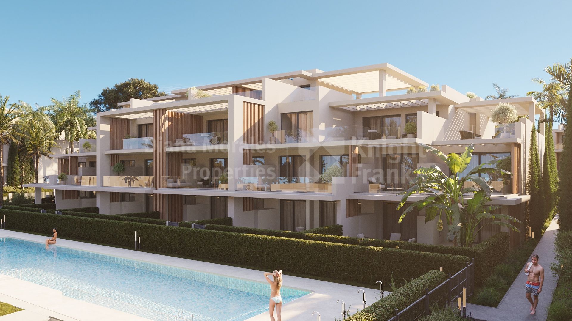 Estepona East, Fifty-seven unit luxurious development in the New Golden Mile, Estepona