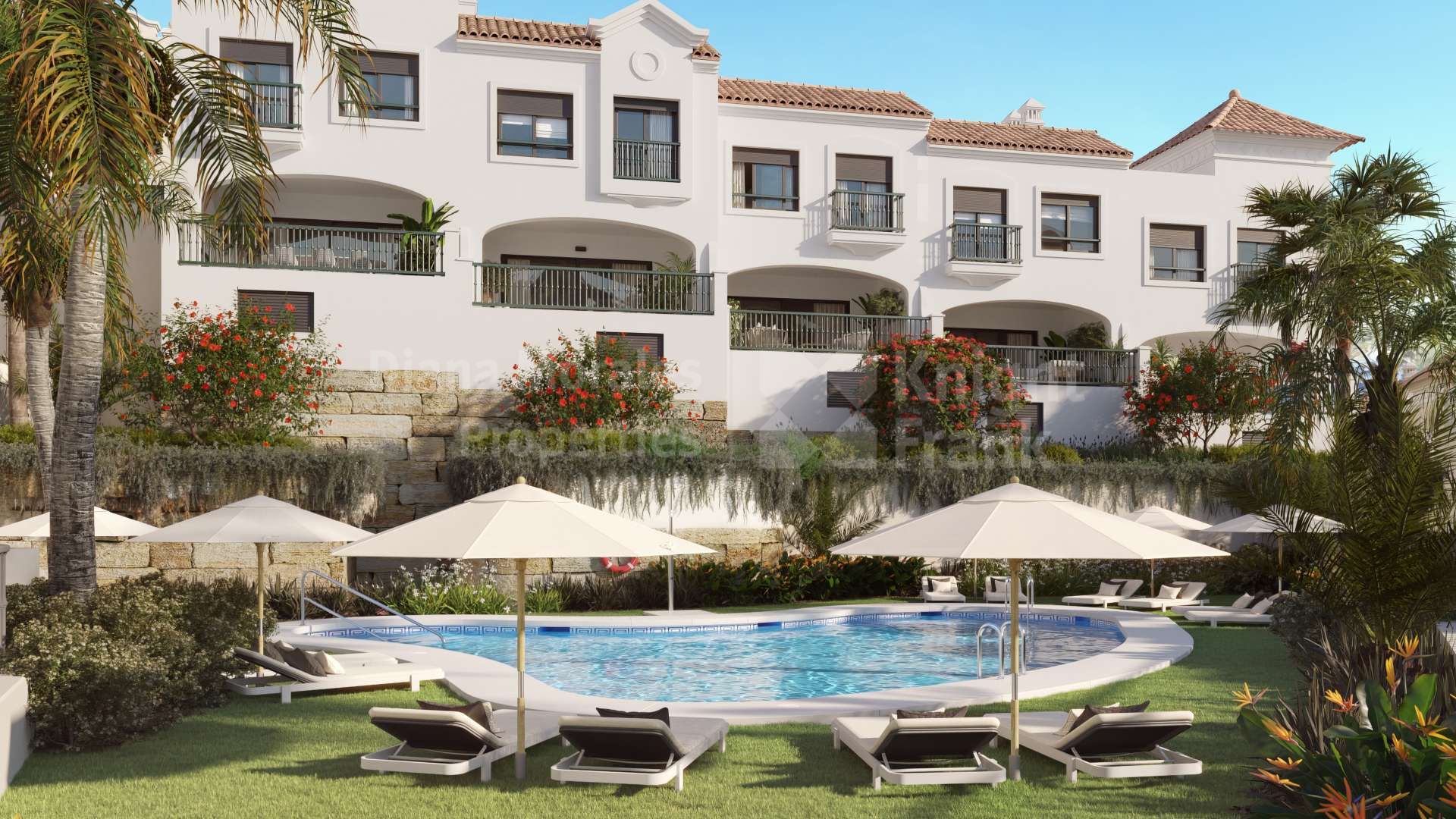 Estepona West, Completely renovated homes in frontline golf setting, ready to move into
