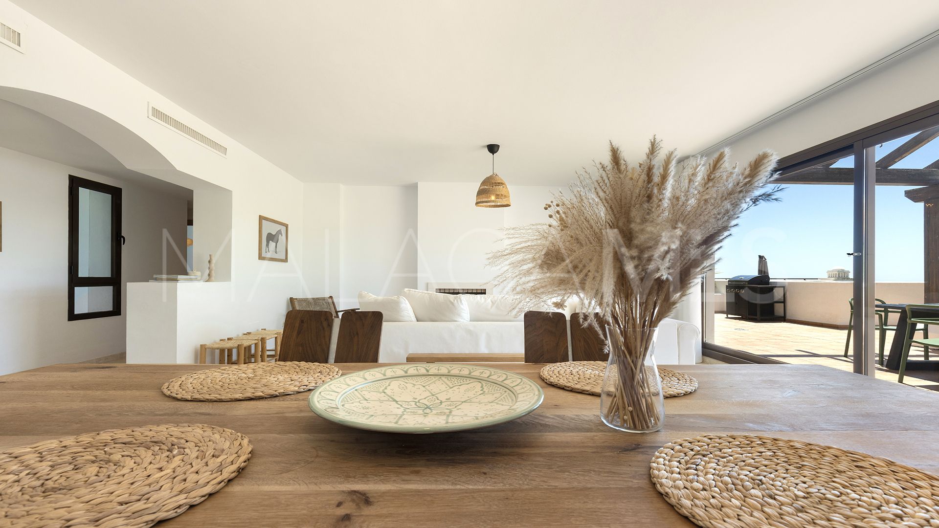 For sale penthouse with 3 bedrooms in Casares Golf