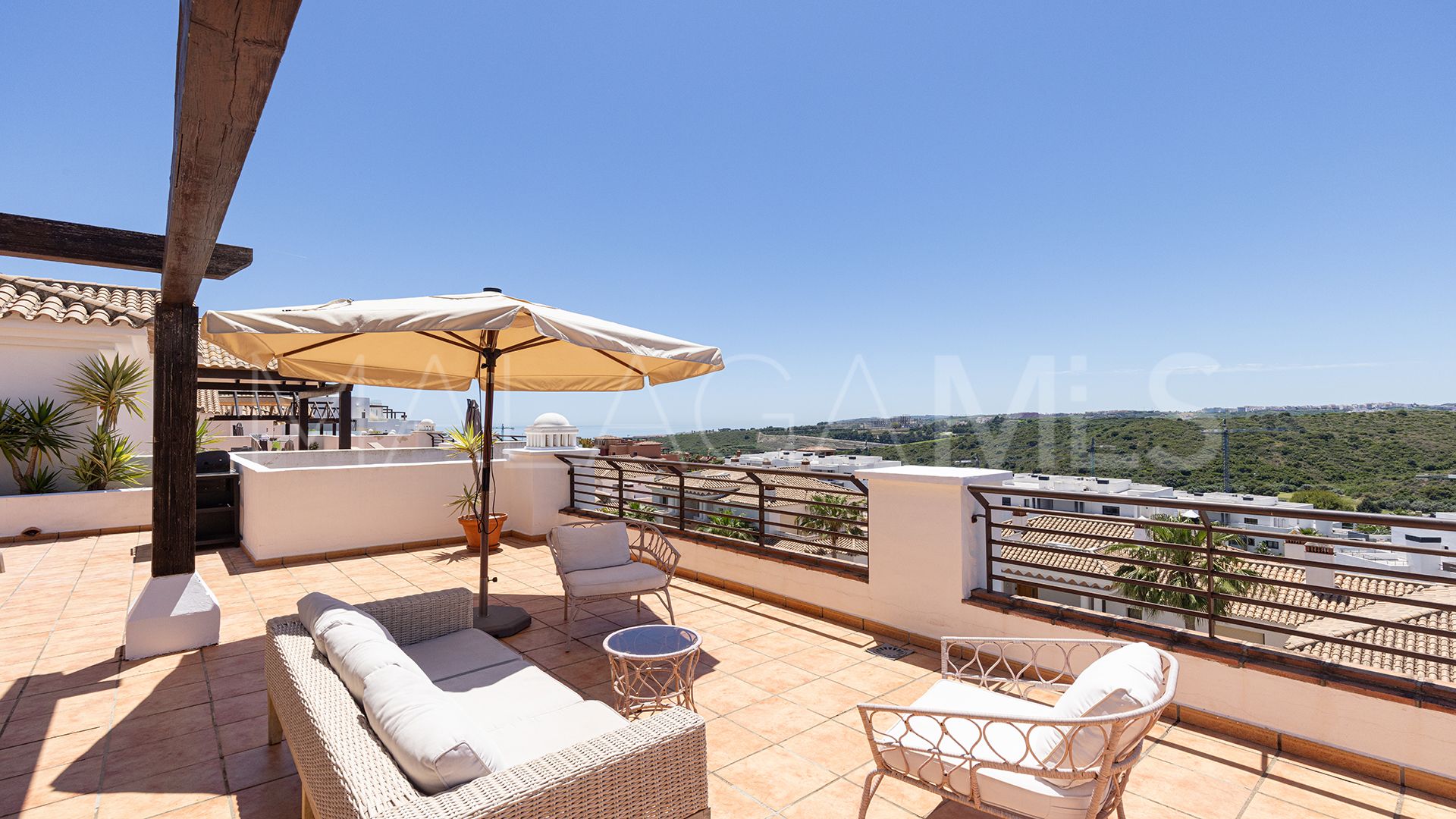 For sale penthouse with 3 bedrooms in Casares Golf