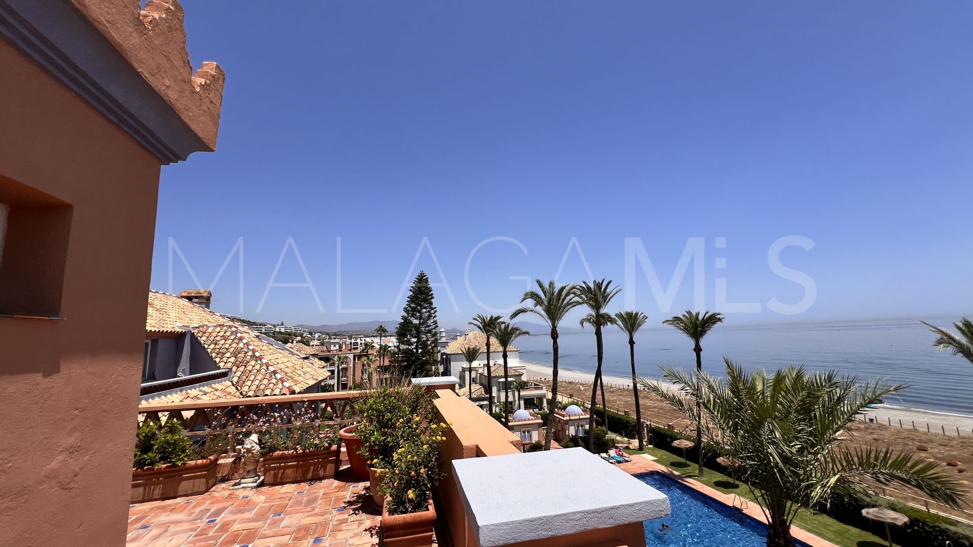 Tvåvånings takvåning for sale in Casares Playa