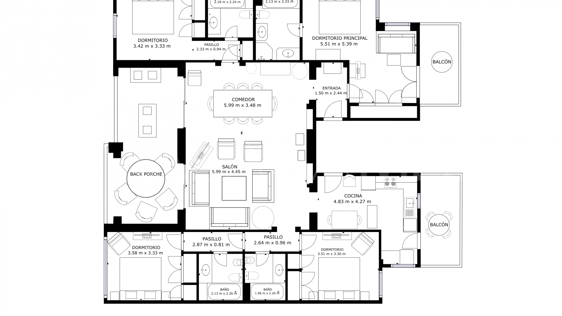 Apartment for sale in Guadalmina Alta with 4 bedrooms